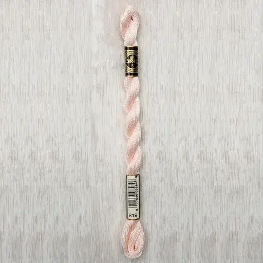 [DMCPerleCotton5819] DMC Perle #5 0819 Light Baby Pink