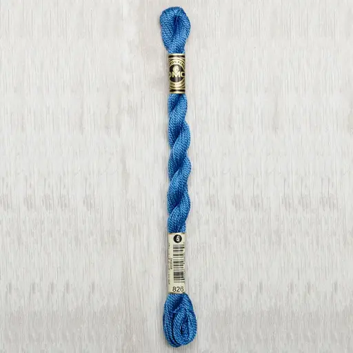 [DMCPerleCotton5826] DMC Perle #5 0826 Medium Blue
