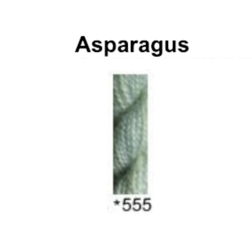 [GumnutThreadsDaisy555] Gumnut Threads Daisies 555 Asparagus