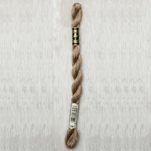 [DMCPerleCotton5841] DMC Perle #5 0841 Light Beige Brown