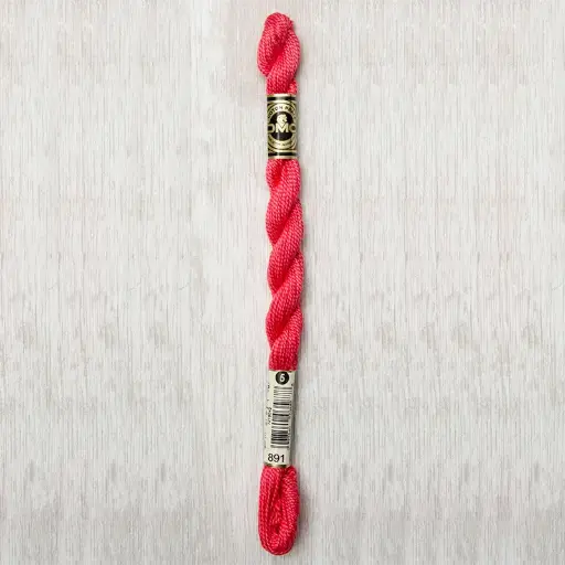 [DMCPerleCotton5891] DMC Perle #5 0891 Dark Carnation