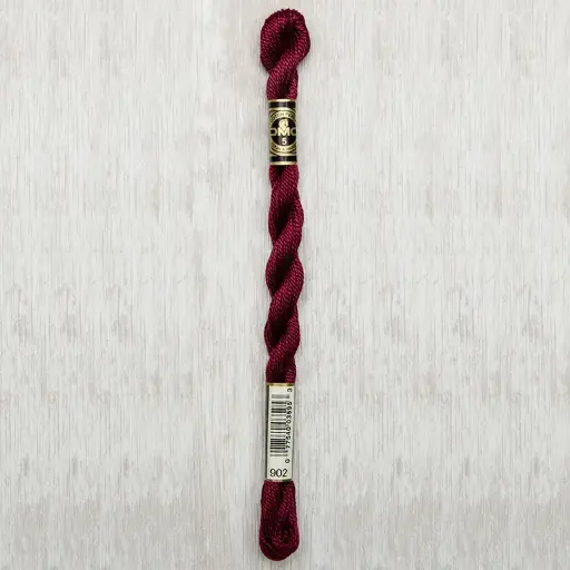 [DMCPerleCotton5902] DMC Perle #5 0902 Very Dark Garnet
