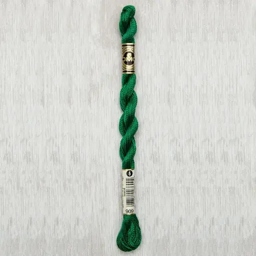 [DMCPerleCotton5909] DMC Perle #5 0909 Very Dark Emerald Green