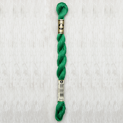 [DMCPerleCotton5910] DMC Perle #5 0910 Dark Emerald Green