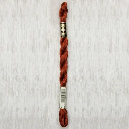 [DMCPerleCotton5918] DMC Perle #5 0918 Dark Red Copper