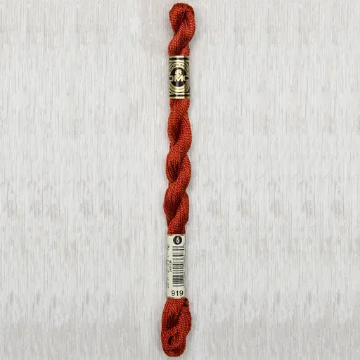 [DMCPerleCotton5919] DMC Perle #5 0919 Red Copper