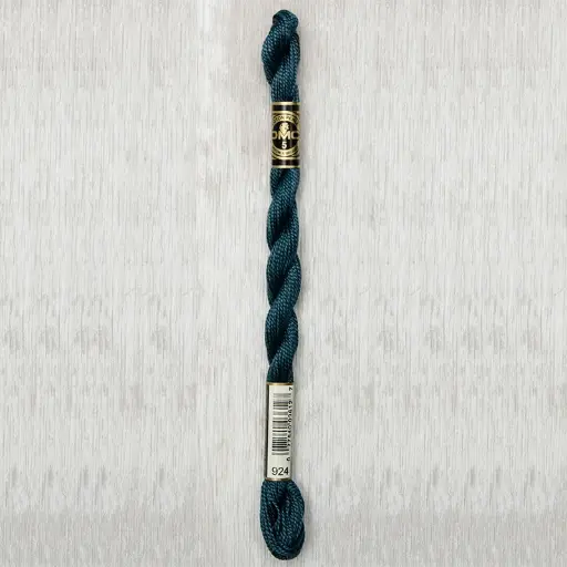 [DMCPerleCotton5924] DMC Perle #5 0924 Very Dark Gray Green