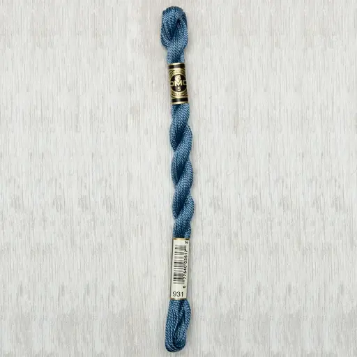 [DMCPerleCotton5932] DMC Perle #5 0932 Light Antique Blue