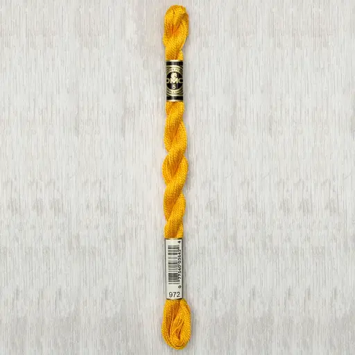 [DMCPerleCotton50972] DMC Perle #5 0972 Deep Canary