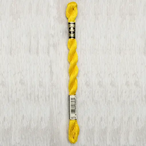 [DMCPerleCotton5973] DMC Perle #5 0973 Bright Canary