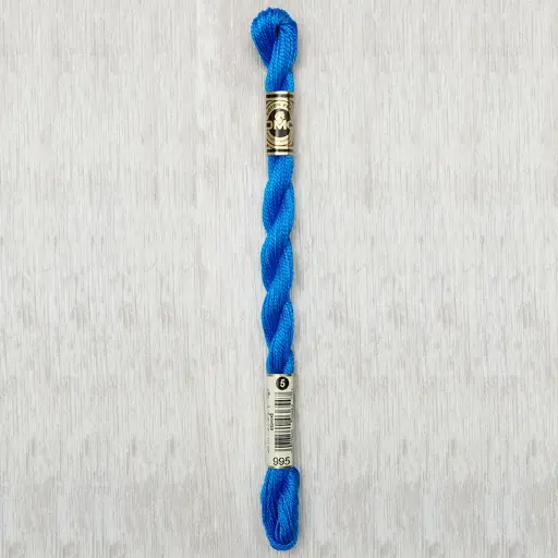 [DMCPerleCotton5995] DMC Perle #5 0995 Dark Electric Blue