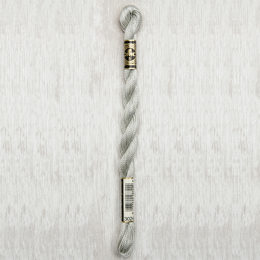 [DMCPerleCotton53024] DMC Perle #5 3024 Very Light Brown Gray