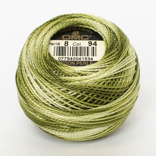[DMCPerle880094] DMC Perle #8 0094 Variegated Khaki Green