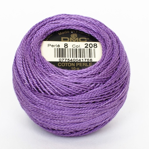 [DMCPerle880208] DMC Perle #8 0208 Very Dark Lavender
