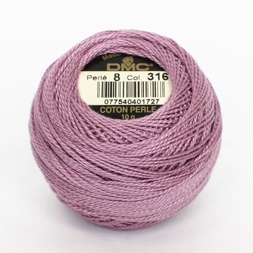 [DMCPerle880316] DMC Perle #8 0316 Medium Antique Mauve