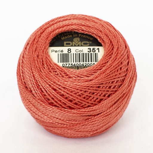 [DMCPerle880351] DMC Perle #8 0351 Coral