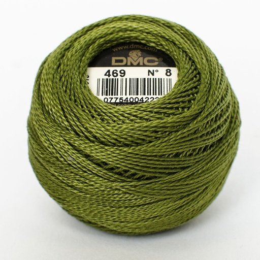 [DMCPerle880469] DMC Perle #8 0469 Avocado Green