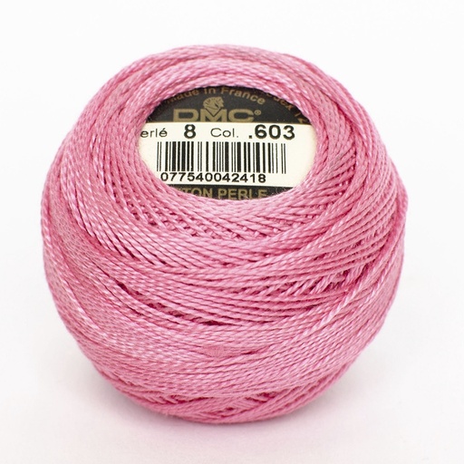 [DMCPerle880603] DMC Perle #8 0603 Cranberry
