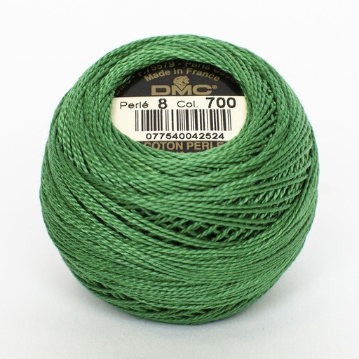 [DMCPerle88700] DMC Perle #8 0700 Bright Green