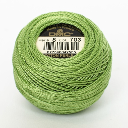 [DMCPerle88703] DMC Perle #8 0703 Chartreuse