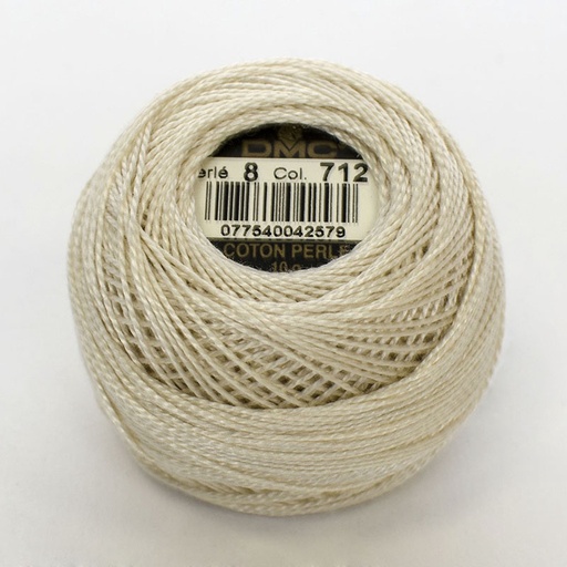[DMCPerle88712] DMC Perle #8 0712 Cream