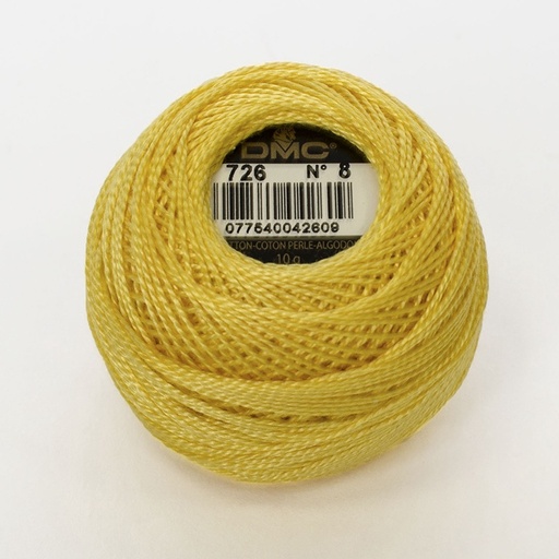 [DMCPerle88726] DMC Perle #8 0726 Light Topaz