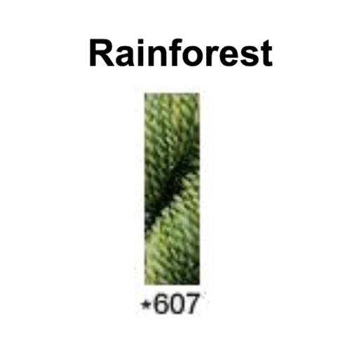 [GumnutThreadsDaisy607] Gumnut Threads Daisies 607 Rainforest