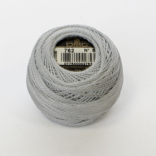 [DMCPerle88762] DMC Perle #8 0762 Very Light Pearl Gray