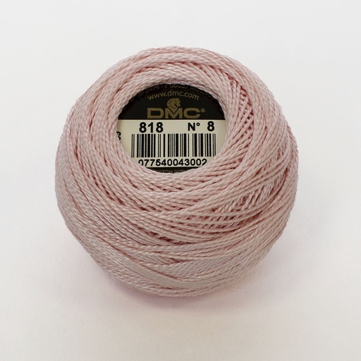 [DMCPerle88818] DMC Perle #8 0818 Baby Pink