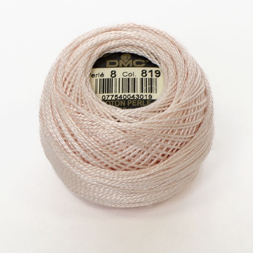 [DMCPerle88819] DMC Perle #8 0819 Light Baby Pink