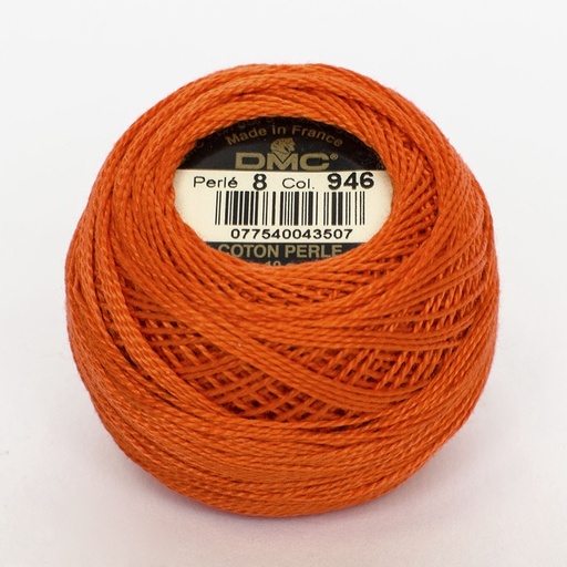 [DMCPerle880946] DMC Perle #8 0946 Medium Burnt Orange