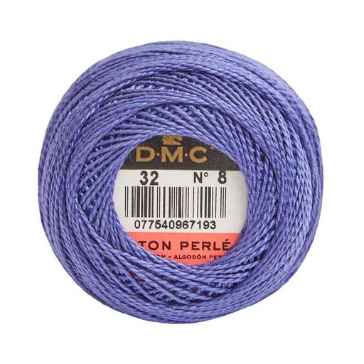 [dmcpearlperle032] DMC Perle Cotton #8 0032 Dark Blueberry