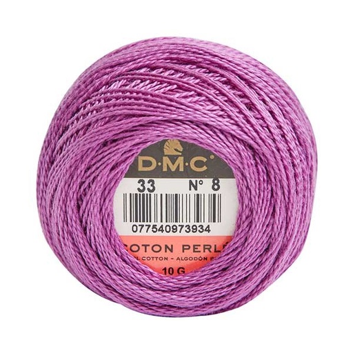 [dmcpearlperle8033] DMC Perle Cotton #8 0033 Fuchsia