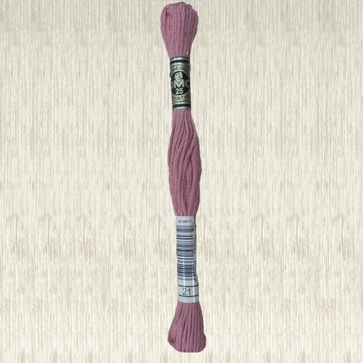 [DMCStrandedCotton0021] DMC Stranded Cotton 0021 Light Alizarin