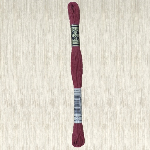 [DMCStrandedCotton0022] DMC Stranded Cotton 0022 Alizarin