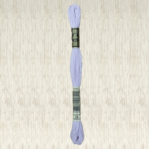 [DMCStrandedCotton0024] DMC Stranded Cotton 0024 White Lavender