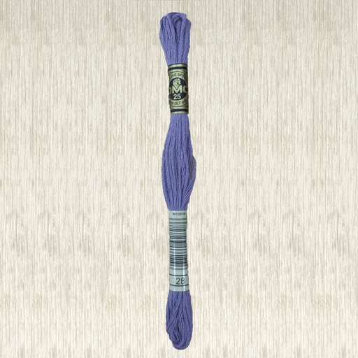 [DMCStrandedCotton0028] DMC Stranded Cotton 0028 Medium Light Eggplant