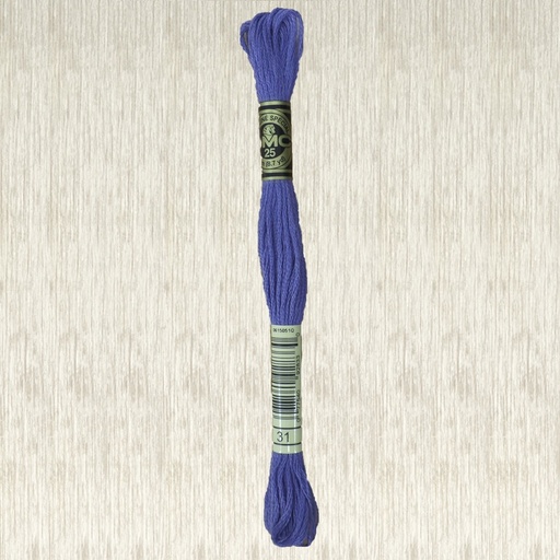 [DMCStrandedCotton0031] DMC Stranded Cotton 0031 Blueberry