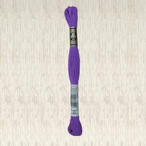 [DMCStrandedCotton0033] DMC Stranded Cotton 0033 Fuchsia