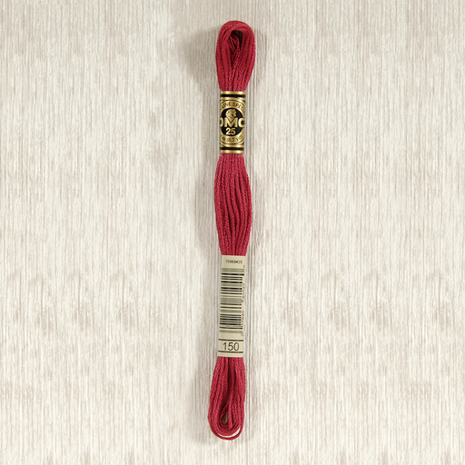 [DMCStrandedCotton150] DMC Stranded Cotton 0150 Ultra Very Dark Dusty Rose