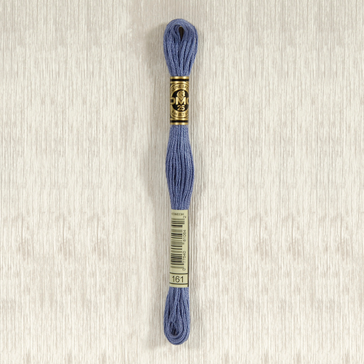 [DMCStrandedCotton161] DMC Stranded Cotton 0161 Gray Blue