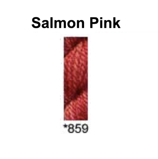 [GumnutThreadsDaisy859] Gumnut Threads Daisies 859 Salmon Pink