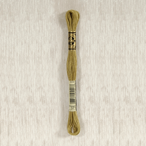 [DMCStrandedCotton371] DMC Stranded Cotton 0371 Mustard