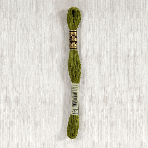 [DMCStrandedCotton469] DMC Stranded Cotton 0469 Avocado Green