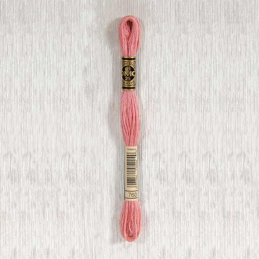 [DMCStrandedCotton760] DMC Stranded Cotton 0760 Salmon
