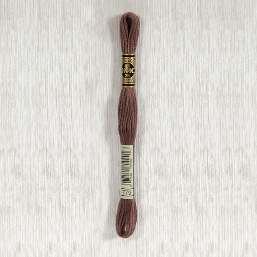 [DMCStrandedCotton779] DMC Stranded Cotton 0779 Dark Cocoa