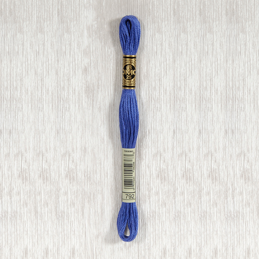 [DMCStrandedCotton792] DMC Stranded Cotton 0792 Dark Cornflower Blue