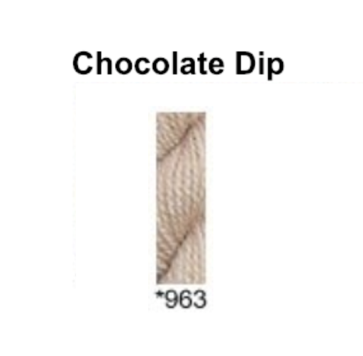 [GumnutThreadsDaisy963] Gumnut Threads Daisies 963 Chocolate Dip