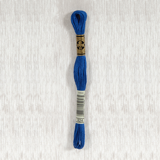 [DMCStrandedCotton824] DMC Stranded Cotton 0824 Very Dark Blue