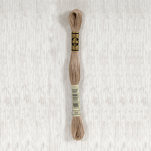 [DMCStrandedCotton841] DMC Stranded Cotton 0841 Light Beige Brown